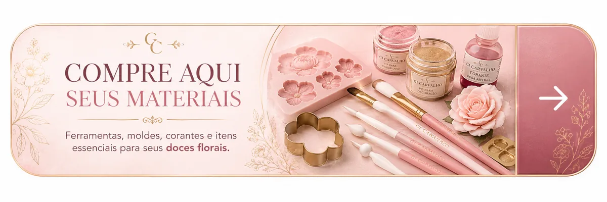 Compre seus materiais de confeitaria floral