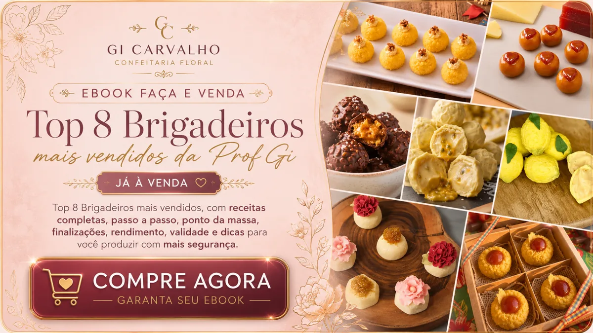 Ebook Faça e Venda Top 8 Brigadeiros